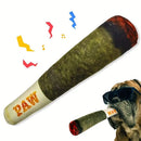 Brinquedo interativo para cães em formato de cigarro com som, mordedor divertido para filhotes e cães pequenos