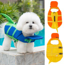 Colete salva-vidas ajustável para cachorro, ideal para piscina, praia, natação e atividades aquáticas