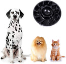 Comedouro Slow Feeder para cães com design antigula, base antiderrapante e material resistente, ideal para alimentação lenta e saudável.