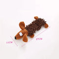 Brinquedo de Pelúcia com Apito para Cães – Mordedor em Formato de Animal para Filhotes e Cães Pequenos