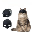 Máscara de morcego em impressão 3D para gato e cachorro de pequeno porte, ideal para Halloween, festas à fantasia e ensaios fotográficos.