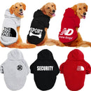 Moletom com capuz para cachorro de pequeno, médio e grande porte, confeccionado em tecido macio e quente para proteção nos dias frios.