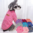 Moletom de inverno para cachorro pequeno confeccionado em tecido macio e quente, ideal para Chihuahua, Pug, Schnauzer e outras raças.