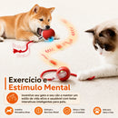 Bola Inteligente Interativa para Cães – Brinquedo Automático Recarregável com Movimento Inteligente