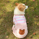 Macacão de Inverno para Cachorro com Argola para Guia – Roupa Quente em Fleece para Cães e Gatos