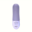 Escova de Dedo 360° de Silicone para Higiene Bucal de Cães e Gatos – Limpeza Dental Suave para Todas as Raças