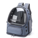 Mochila de Transporte Transparente para Cães e Gatos – Bolsa Respirável para Viagens e Passeios