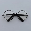 Óculos estilosos de Sol Vintage Redondos para Cachorro e Gato | Lentes Refletivas para Fotos e Passeios
