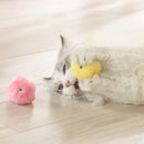 Bola Interativa Elétrica para Gatos com Catnip – Brinquedo Inteligente com Som e Movimento para Filhotes