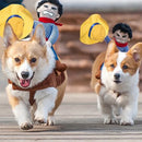 Fantasia Cowboy de Halloween para Cachorros – Jaqueta Divertida para Cães Pequenos e Grandes