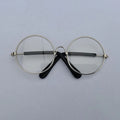 Óculos estilosos de Sol Vintage Redondos para Cachorro e Gato | Lentes Refletivas para Fotos e Passeios