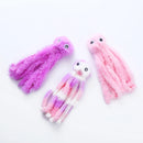 Brinquedo de Pelúcia Polvo para Gatos – Brinquedo Interativo Resistente para Morder e Brincar