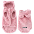 Casaco de Inverno para Cachorro com Orelhas de Coelho – Roupa Quente para Cães e Gatos Pequenos e Médios
