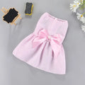 Vestido Floral Princesa para Cachorros e Gatos Pequenos | Roupa Pet Leve para Verão