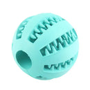 Bola Interativa para Cães e Gatos com Dispenser de Petiscos – Brinquedo Mordedor para Limpeza dos Dentes