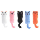 Brinquedo de Pelúcia com Catnip para Gatos – Almofada Interativa com Som para Morder e Brincar