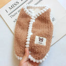 Casaco de Inverno em Fleece para Cães e Gatos – Jaqueta Quentinha para Pets Pequenos