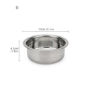 Comedouro de Aço Inox para Cães e Gatos – Tigela Resistente para Água e Ração