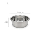 Comedouro de Aço Inox para Cães e Gatos – Tigela Resistente para Água e Ração