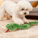 Brinquedo Interativo em Formato de Cobra para Cães e Gatos – Pelúcia para Estimular a Diversão e os Instintos Naturais