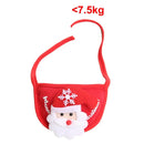 Fantasia de Natal para Cachorro e Gato | Kit Gorro de Papai Noel ou Rena com Bandana Natalina para Pets