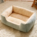Cama de Gato e Cães Pequenos para o Inverno - Cama Almofadada e Aconchegante Pet