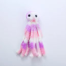 Brinquedo de Pelúcia Polvo para Gatos – Brinquedo Interativo Resistente para Morder e Brincar