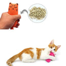 Brinquedo de Pelúcia com Catnip para Gatos – Almofada Interativa com Som para Morder e Brincar
