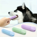 Escova de Dedo 360° de Silicone para Higiene Bucal de Cães e Gatos – Limpeza Dental Suave para Todas as Raças