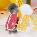 Casaco de Inverno em Fleece para Cães e Gatos – Jaqueta Quentinha para Pets Pequenos