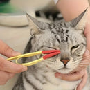 Pente Removedor de Manchas de Lágrimas para Cães e Gatos – Escova para Limpeza da Região dos Olhos