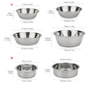 Comedouro de Aço Inox para Cães e Gatos – Tigela Resistente para Água e Ração