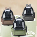 Mochila de Transporte Transparente para Cães e Gatos – Bolsa Respirável para Viagens e Passeios
