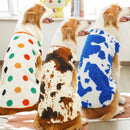 Casaco de Flanela para Cães e Gatos – Roupa de Inverno Quentinha para Pets de Médio e Grande Porte (M ao 7XL)