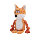 Brinquedo Mordedor de Pelúcia para Cães – Osso Interativo com Som Resistente para Filhotes e Pets Pequenos
