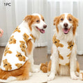 Casaco de Flanela para Cães e Gatos – Roupa de Inverno Quentinha para Pets de Médio e Grande Porte (M ao 7XL)