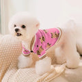 Suéter Listrado de Luxo para Cães e Gatos – Cardigan Quentinho para Pets Pequenos