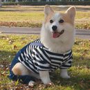 Macacão de Inverno para Cachorro com Argola para Guia – Roupa Quente em Fleece para Cães e Gatos