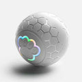 Bola Inteligente Interativa para Cães e Gatos com Movimento Automático, Luzes RGB e Recarga USB