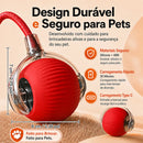 Bola Inteligente Interativa para Cães – Brinquedo Automático Recarregável com Movimento Inteligente