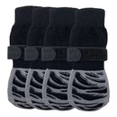 Kit com 4 Meias Antiderrapantes para Cães – Protetor de Patas com Ajuste em Velcro para Pets Pequenos