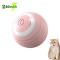 Bola Inteligente Interativa para Cães e Gatos com Movimento Automático, Luzes RGB e Recarga USB