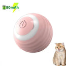 Bola Inteligente Interativa para Cães e Gatos com Movimento Automático, Luzes RGB e Recarga USB