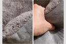Cama de Gato e Cães Pequenos para o Inverno - Cama Almofadada e Aconchegante Pet