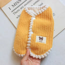 Casaco de Inverno em Fleece para Cães e Gatos – Jaqueta Quentinha para Pets Pequenos