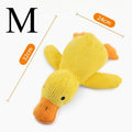 Brinquedo de Pelúcia Pato para Cães – Mordedor Resistente com Som para Filhotes e Cães de Todos os Portes