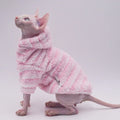 Casaco de Inverno para Gatos Sphynx – Pelúcia Dupla Face, Quente e Macia