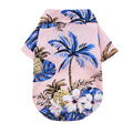 Camiseta Havaiana para Cachorros e Gatos – Leve, Fresca e Respirável para o Verão