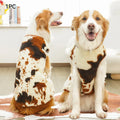 Casaco de Flanela para Cães e Gatos – Roupa de Inverno Quentinha para Pets de Médio e Grande Porte (M ao 7XL)