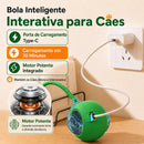 Bola Inteligente Interativa para Cães – Brinquedo Automático Recarregável com Movimento Inteligente